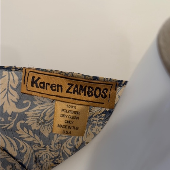 Karen Zambos One Size Floral Sheer Kimono Cardigan Coverup Top - Picture 4 of 8